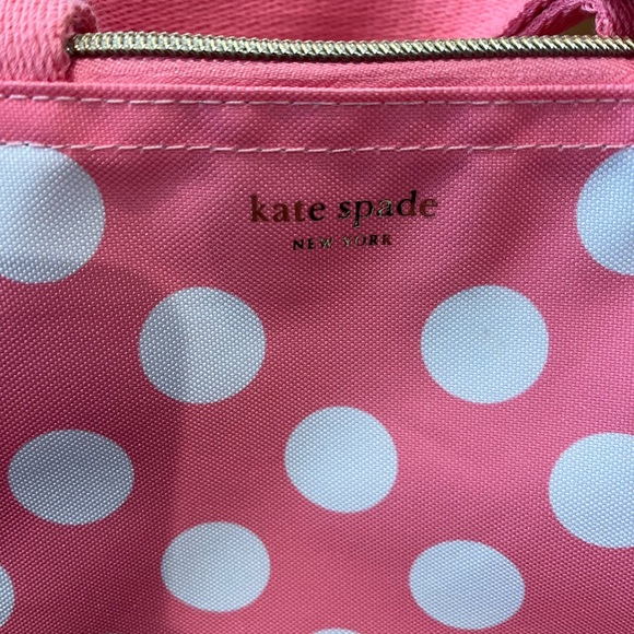 Kate Spade Pink Polka Dot Tote Bag - Picture 6 of 6